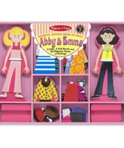 Магнитни кукли за преобличане Аби и Ема Melissa & Doug
