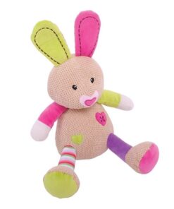 Малко плюшено зайче за бебета 31 см Bigjigs
