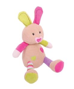 Малко плюшено зайче за бебета Бела 24 см Bigjigs