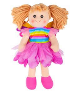 Мека детска кукла Клоуи 30 см Bigjigs