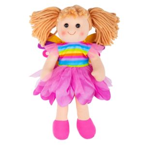 Мека детска кукла Клоуи 30 см Bigjigs
