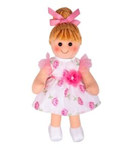 Мека детска кукла за игра Меган 30 см Bigjigs