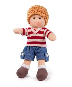 Мека плюшена кукла за деца Хари Bigjigs