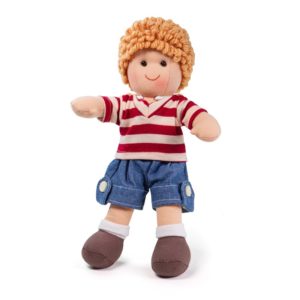 Мека плюшена кукла за деца Хари Bigjigs