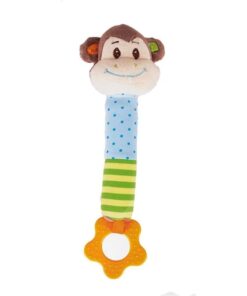 Писукаща мека играчка за бебета Маймунка Bigjigs