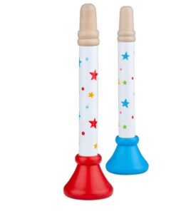 Тромпет за деца музикална играчка различни цветове Bigjigs
