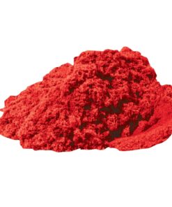 Червен кинетичен пясък за деца 500 грама Bigjigs