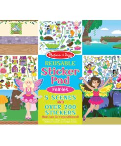 Блокче за деца със стикери на Феи Melissa & Doug