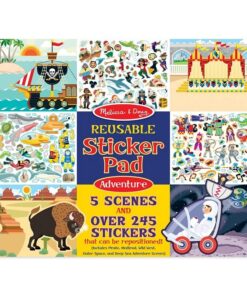 Блокче със стикери Приключения Melissa & Doug