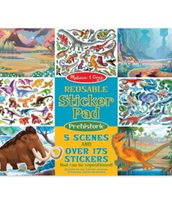 Блокче със стикери с динозаври Melissa & Doug