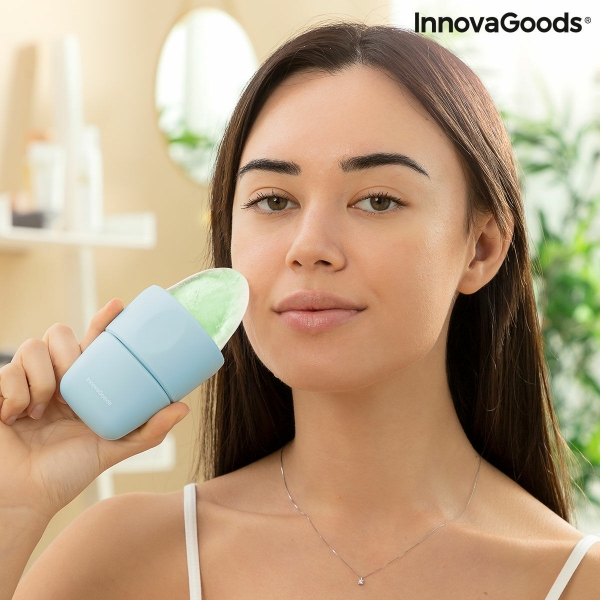 Двоен леден ролер за лице InnovaGoods 1 Двоен леден ролер за лице InnovaGoods
