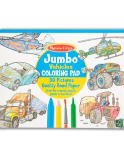 Детска книжка за оцветяване Превозни средства Melissa & Doug