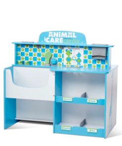 Melissa & Doug - Дървен център за грижа за животните - 2 в 1