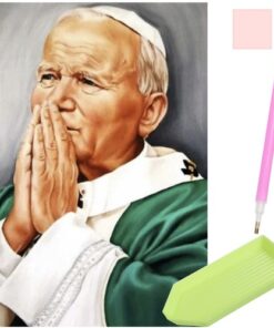 Диамантен гоблен с Папата Malatec 19187