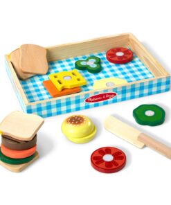 Дървен детски комплект Направи си сандвичи Melissa & Doug