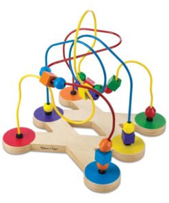 Дървен лабиринт с цветни топчета Melissa & Doug