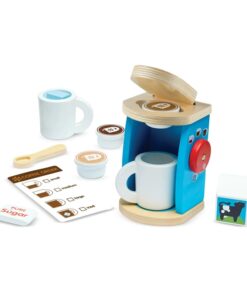 Дървена кафемашина с аксесоари Melissa & Doug