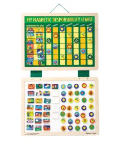 Дървена магнитна дъска със задължения Melissa & Doug