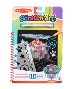 Книжка за деца скреч арт Скай Пес Патрул Paw Patrol