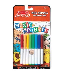 Книжка за оцветяване за деца Диви животни Melissa & Doug