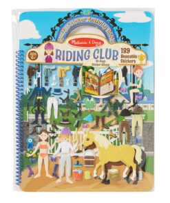 Книжка със стикери Конна езда Melissa & Doug