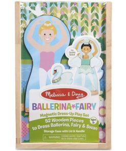 Магнитен дървен комплект за деца Балерина Melissa & Doug