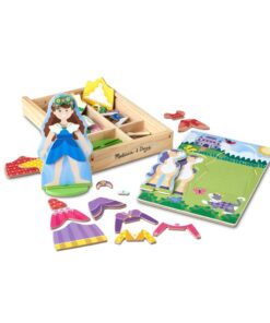 Магнитен дървен комплект за преобличане Принцеса