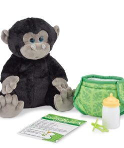 Плюшена играчка за деца Бебе горила Melissa & Doug