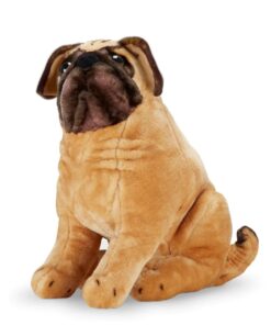 Плюшена играчка за деца Куче Мопс Melissa & Doug