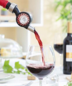 Аератор за вино с мелница и стойка InnovaGoods