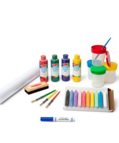 Детски комплект за рисуване с бои и четки Melissa & Doug