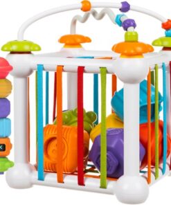 Детски сензорен куб сортер Kruzzel 20377