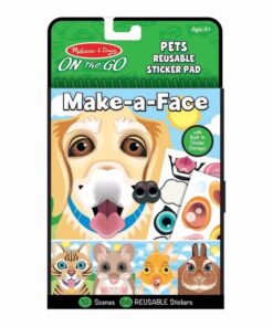 Детски стикери Направи лица Домашни любимци Melissa & Doug