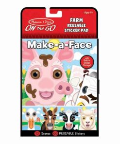 Детски стикери Направи лица Ферма Melissa & Doug