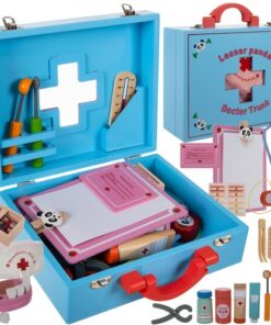 Дървен лекарски комплект за деца Kruzzel