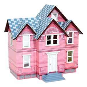 Дървена детска къща за кукли Викториански стил Melissa & Doug
