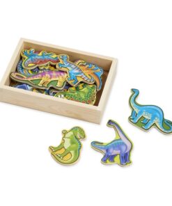 Дървени детски магнити динозаври Melissa & Doug