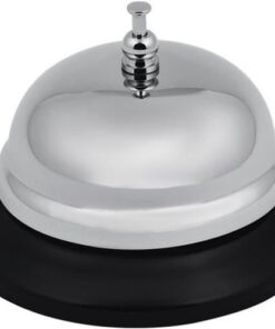 Звънец за рецепция Хотели и барове сребрист цвят