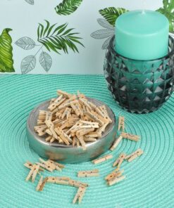 Малки дървени щипки комплект от 100 бр.