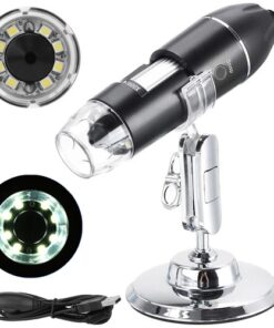 Малък USB цифров микроскоп 1600x 2Mpix