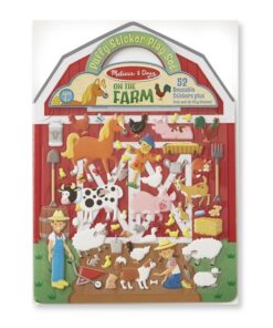Меки стикери за многократна употреба Ферма Melissa & Doug