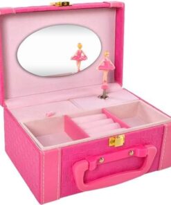 Музикална кутия за бижута с балерина