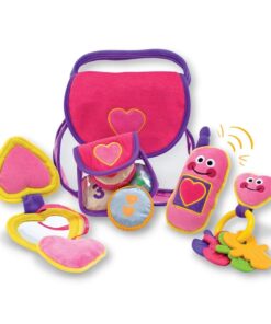 Плюшена чантичка с аксесоари за деца Melissa & Doug