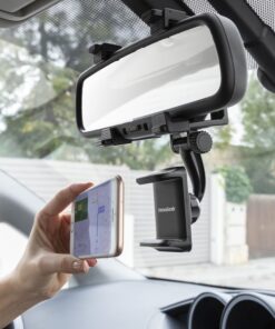 Поставка за телефон върху огледало за обратно виждане InnovaGoods