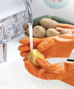 Почистващи ръкавици за белене на плодове и зеленчуци InnovaGoods