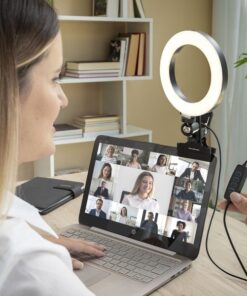 Селфи ринг лампа с щипка InnovaGoods