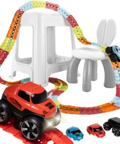 Състезателна писта конструктор 194 елемента + кола Kruzzel