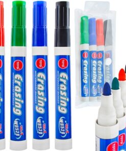 Цветни маркери за бяла дъска комплект 4 бр.