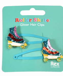 Блестящи детски фиби Ролкови кънки Rex London