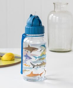 Детска бутилка с принт на Акули Rex London